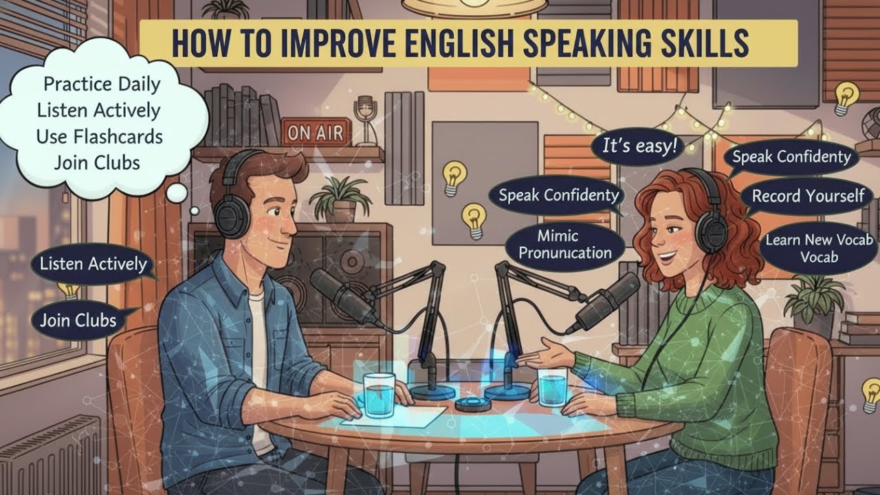 How to Improve English Speaking Skills  Daily Conversation Practice