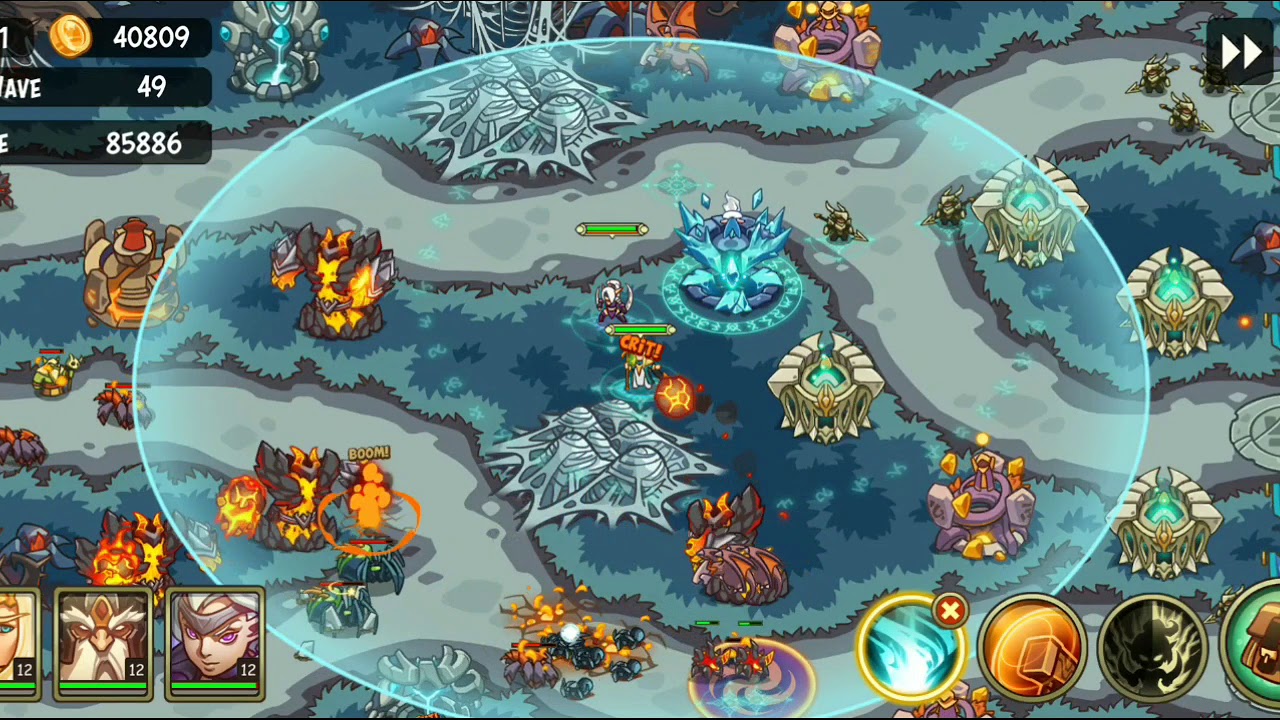 Empire Warriors TD Tournament New Update Bug is now fixed Wave 50