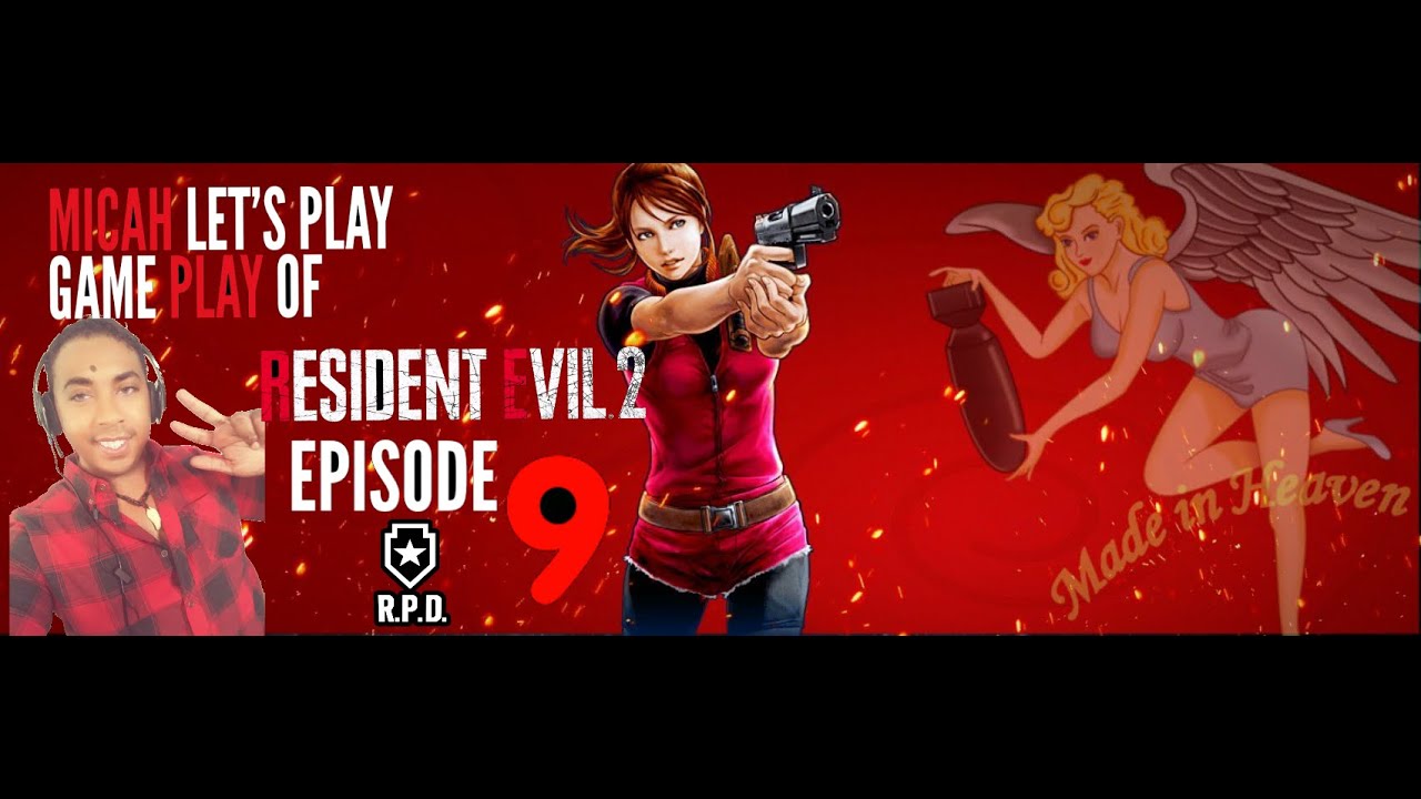 Micah Let's Play of Resident Evil 2 Remake Episode 9 OH MY GLOB! Sherry needs to HIDE from Irons!