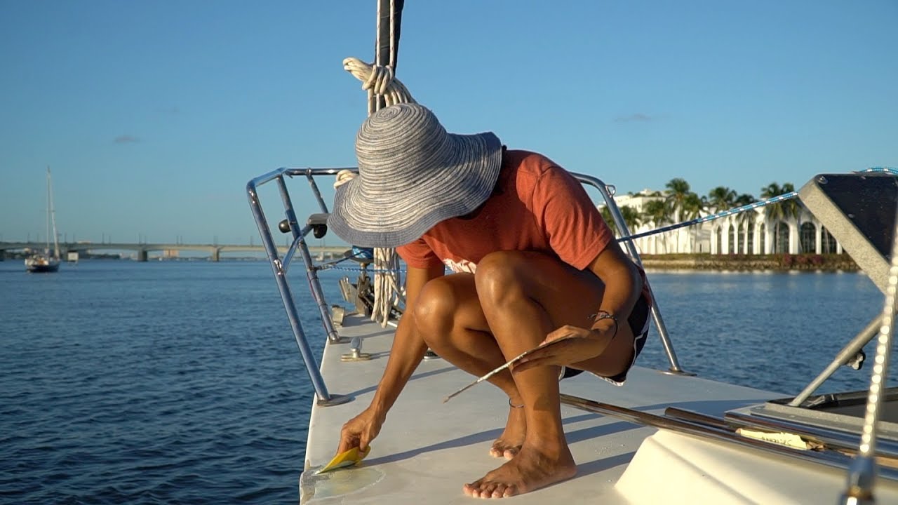 Stanchions ARE NOT Enough (DIY Lifelines) &mdash; Sailing Uma [Step 145]