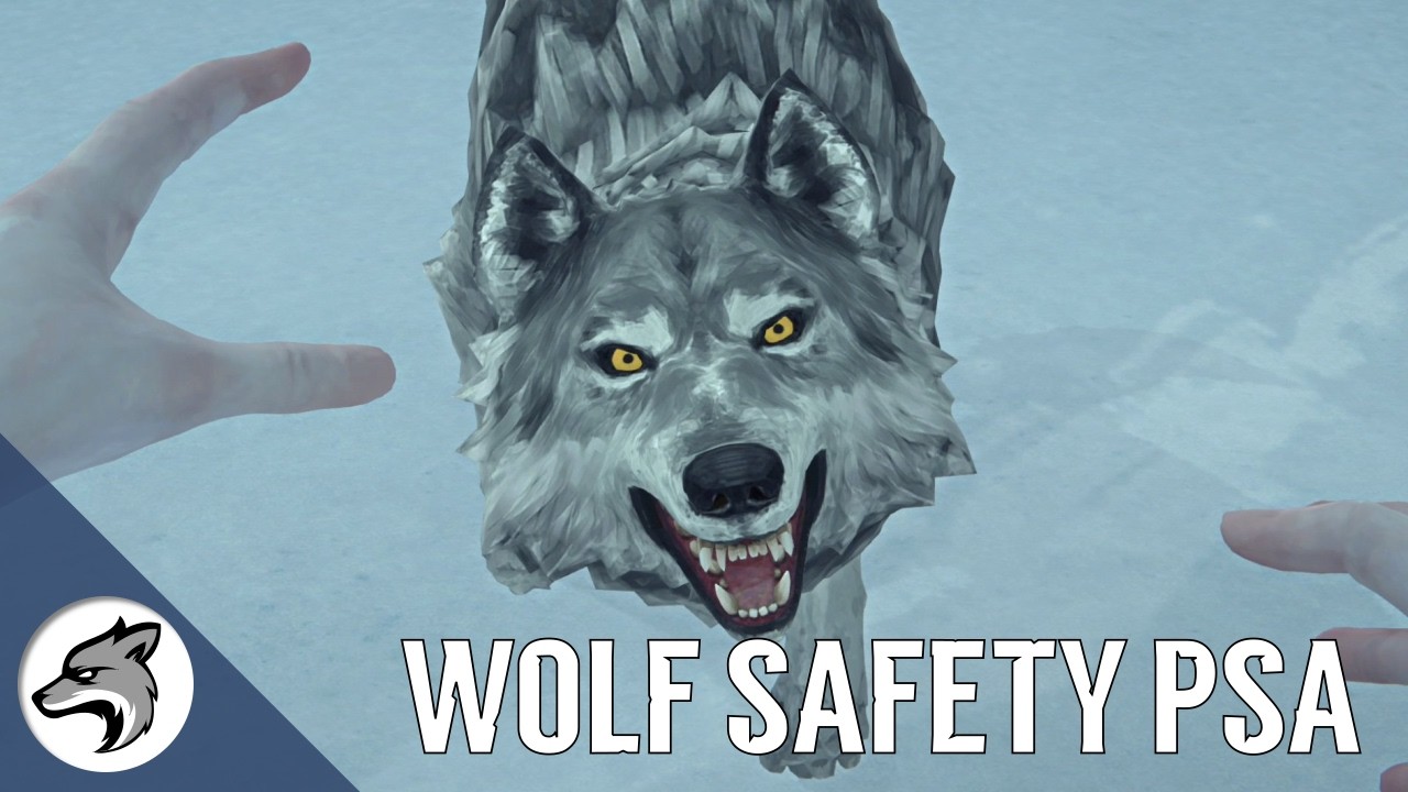 Социальная реклама по безопасности при встрече с волками – Как волки на вас охотятся | Руководств...