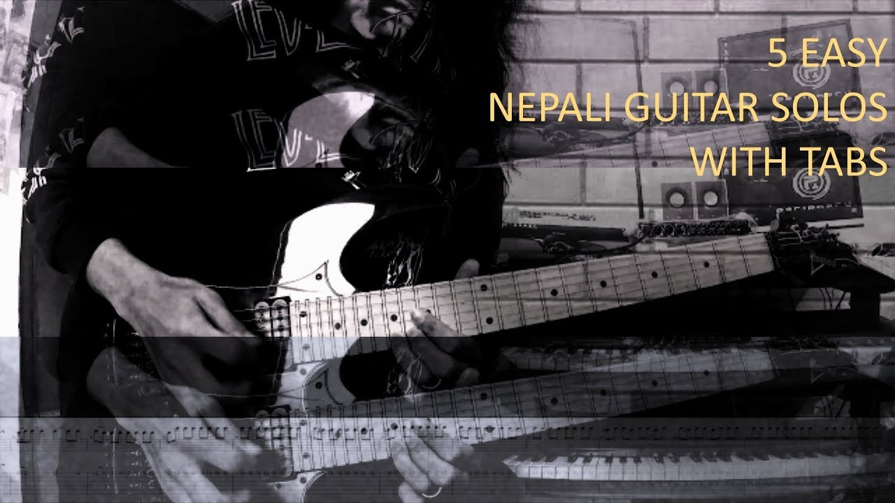 5 Easy Nepali Guitar Solos (with tabs)