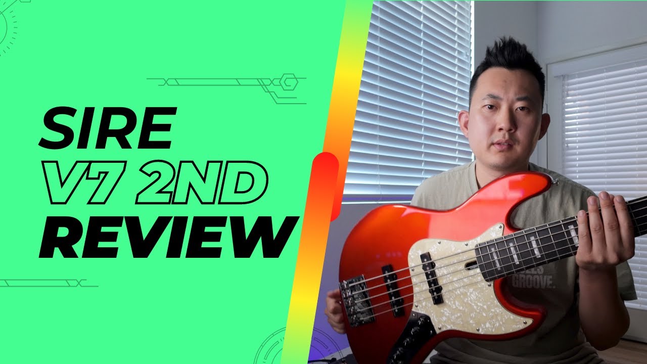 Exploring The Sire V7 2nd Gen Jazz Bass Tone With Peter Lee - Review And Demo
