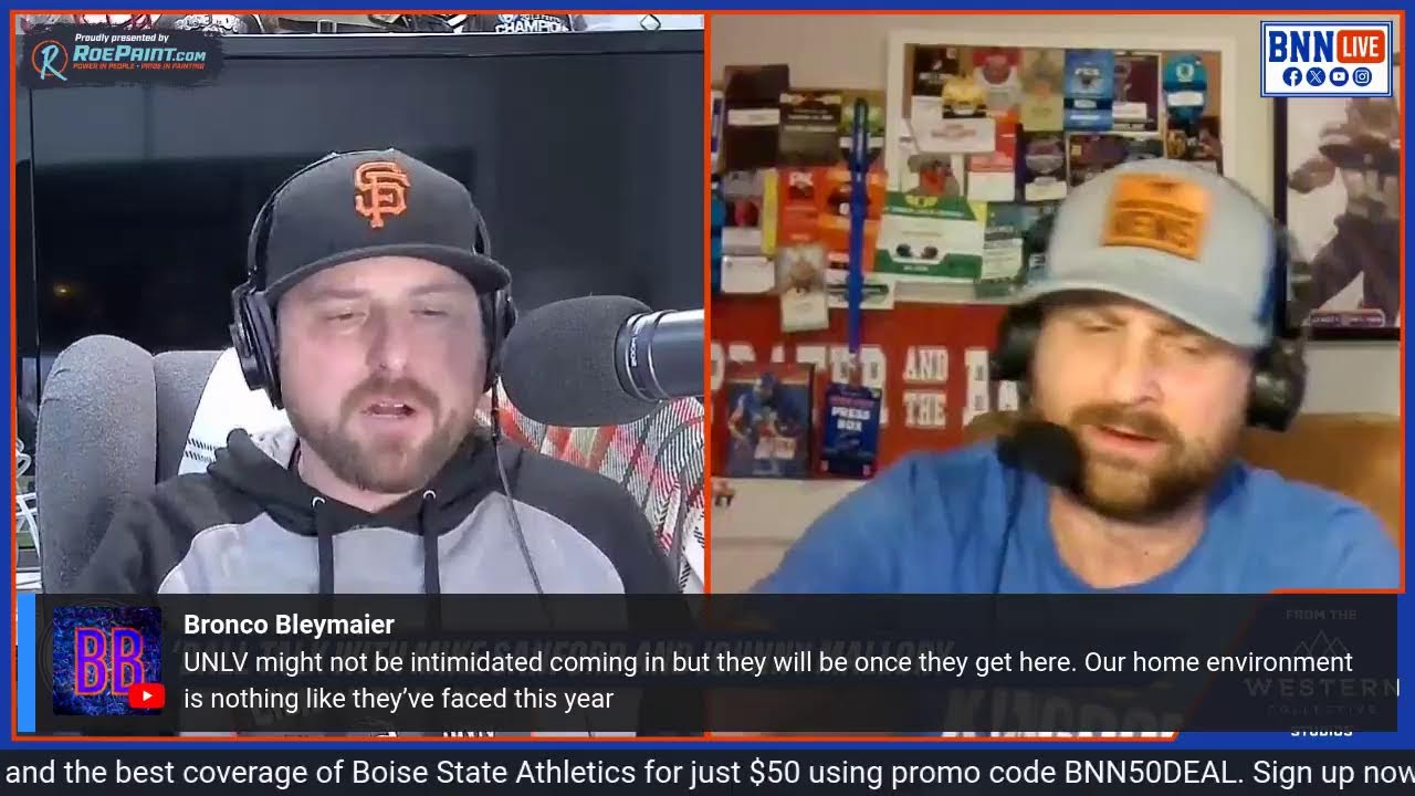 'Ball Talk: Mike Sanford and Johnny Mallory talk Boise State-UNLV, Ashton Jeanty and more
