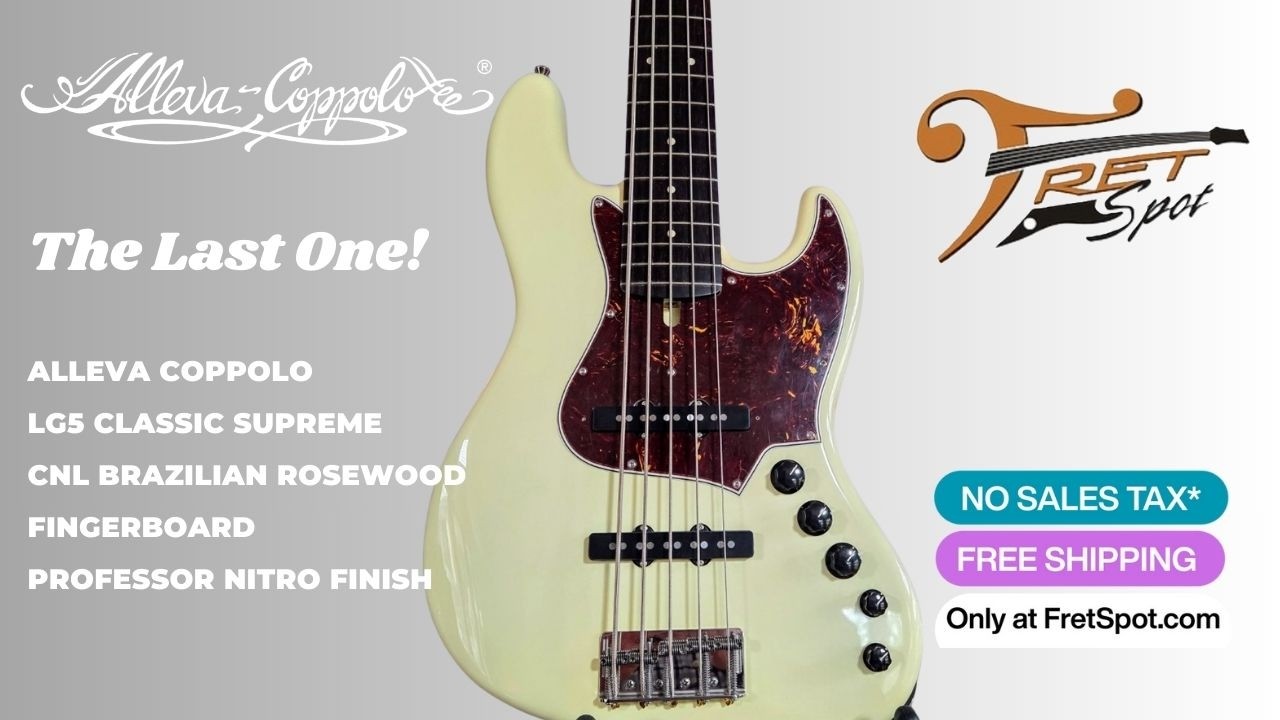 Последний в своем роде! Alleva Coppolo LG5 Classic Supreme с бразильским палисандром CNL.