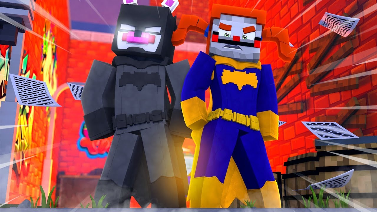 Circus Baby Becomes Batgirl! Minecraft FNAF Roleplay