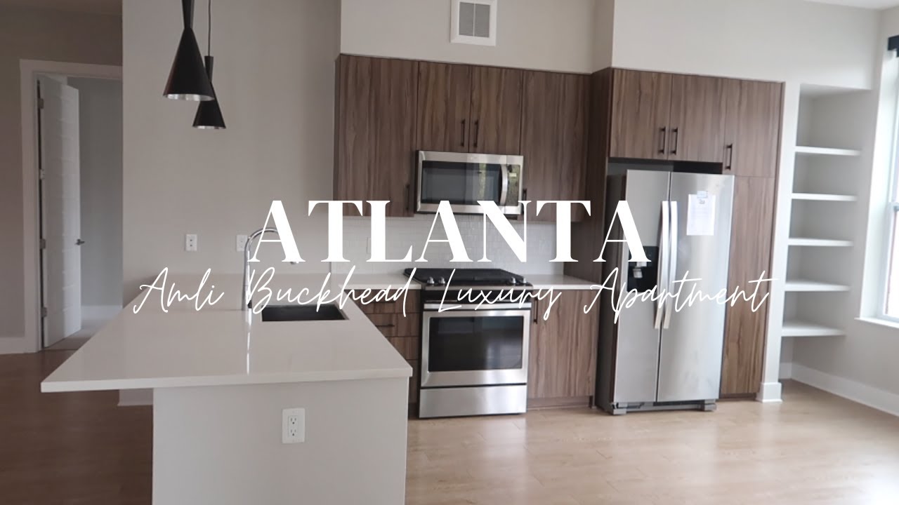 ATLANTA LUXURY APARTMENT TOUR | AMLI BUCKHEAD