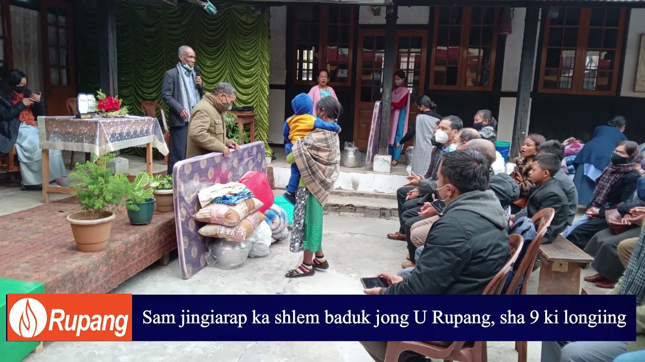 Sam jingiarap ka shlem baduk jong U Rupang, sha 9 ki longiing