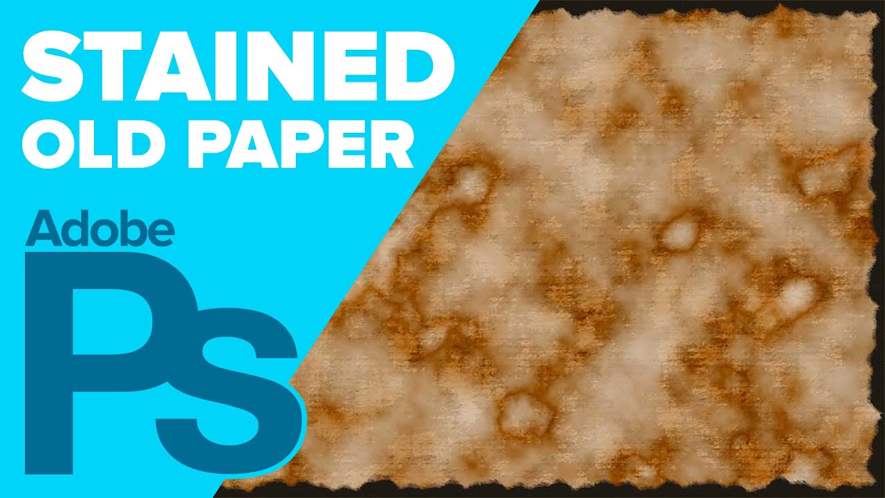 How to Create Old, Stained Paper in Photoshop