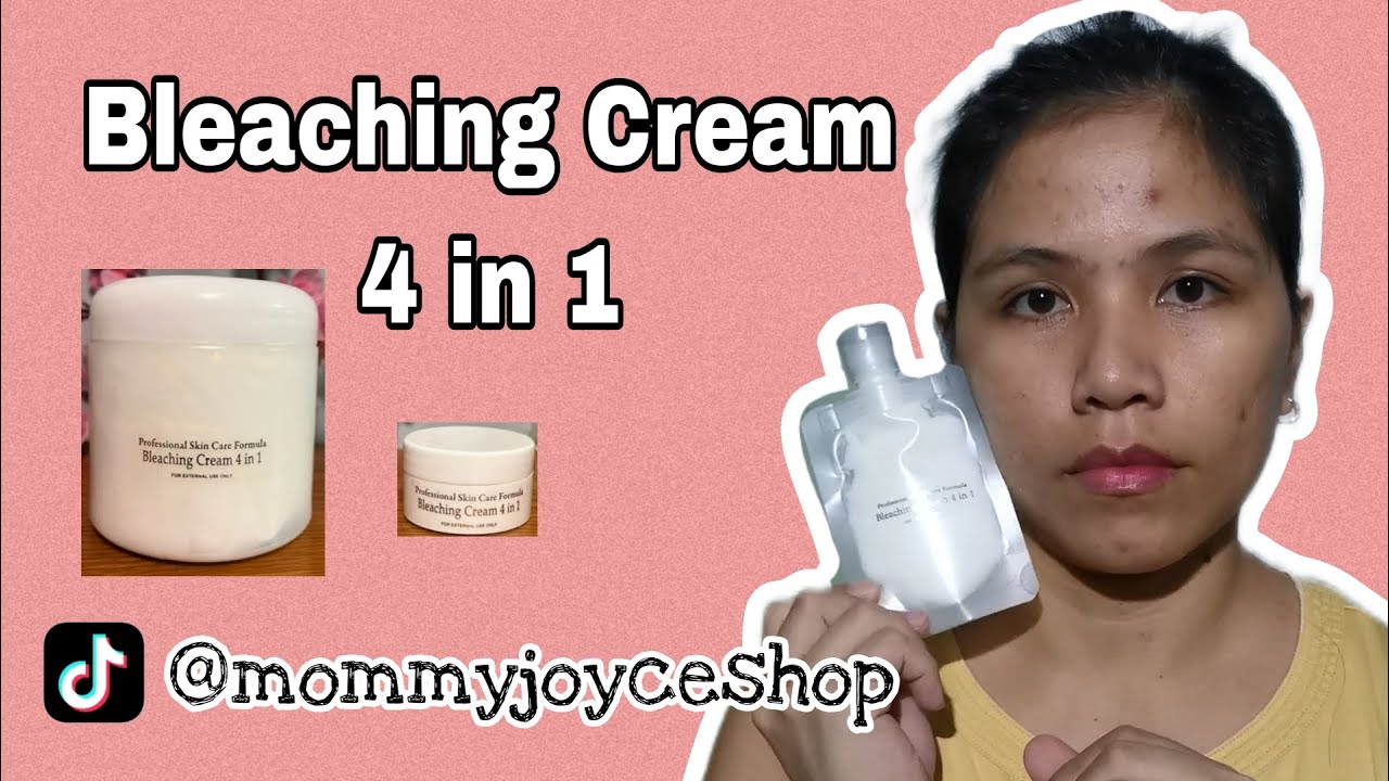 BLEACHING CREAM 4 IN 1 |MOMMY JOYCE