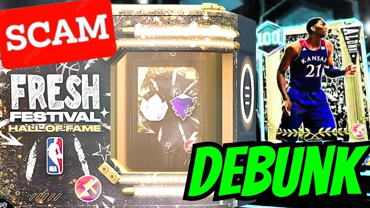 DEBUNKING 100 OVERALL OR DARK MATTER SCAM IN NBA2K26 MyTeam!!