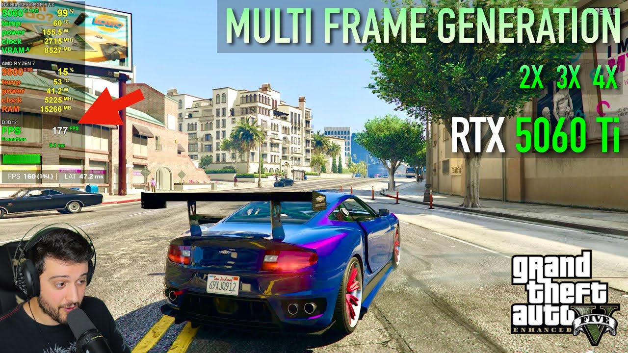 Frame Generation is Now in GTA 5 Enhanced... Is it any Good? (Quality Analysis & Input Lag Tests)