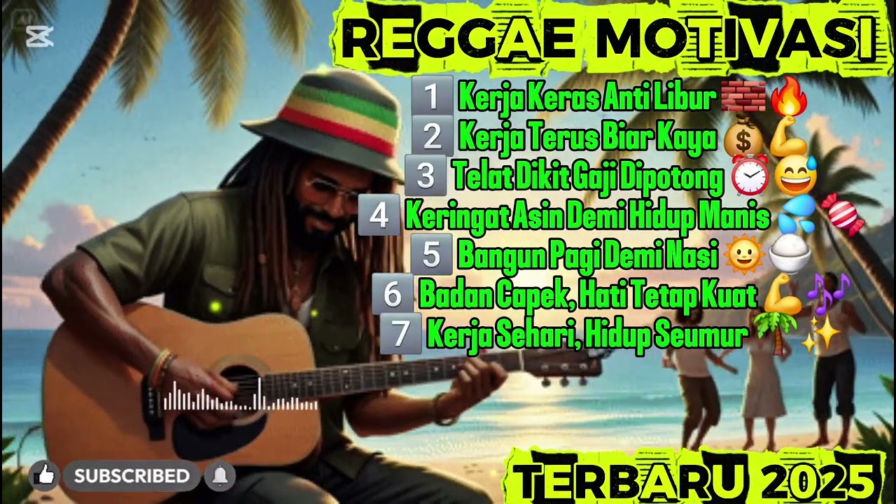 KERJA KERAS ANTI LIBUR🎧🌴 SLOW REGGAE TERBAIK 2025🎧gimbalpemersatubangsa#viral#tiktok