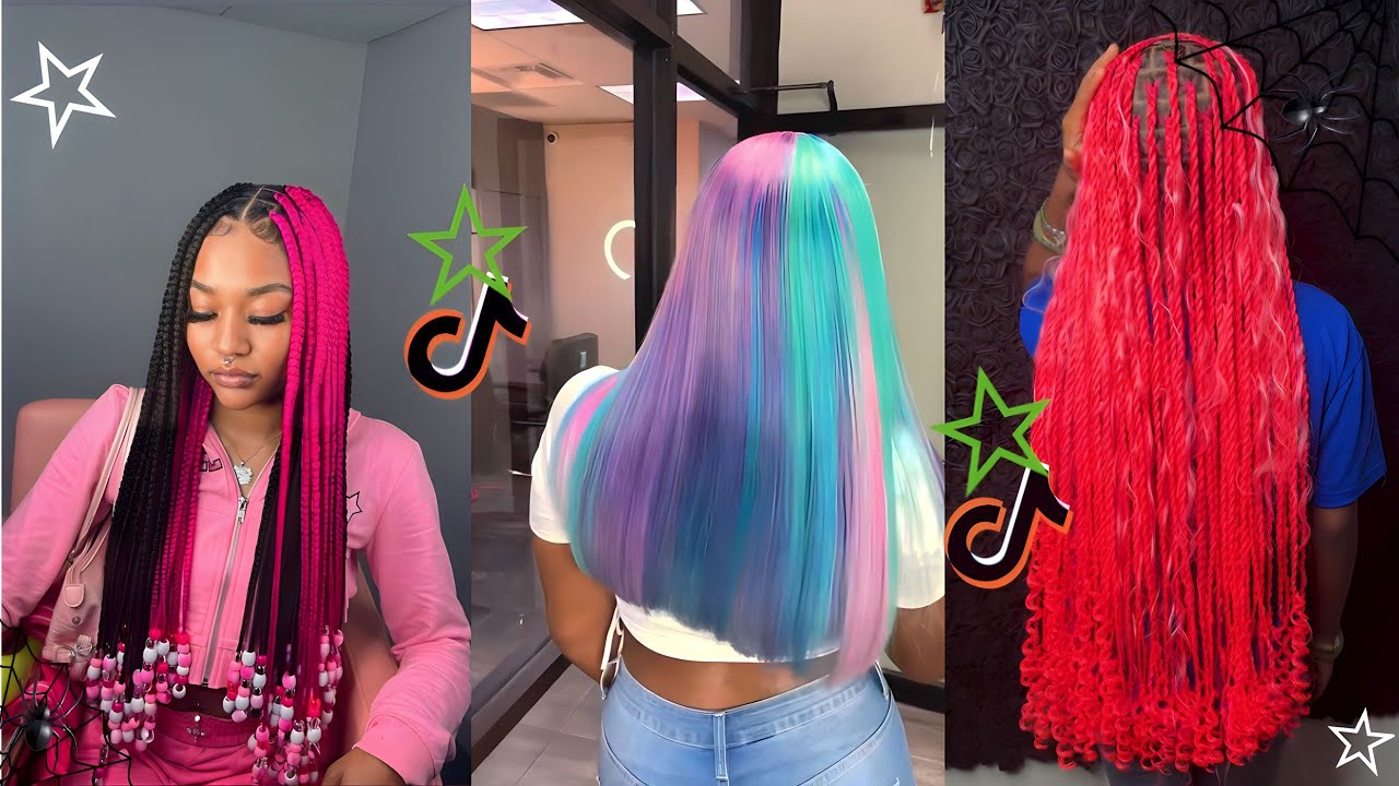 Hair ideas for my black girlies ☆ 🩷