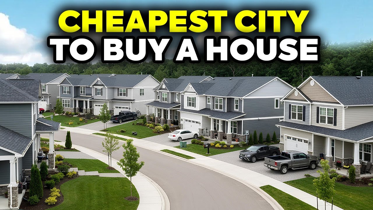 Top 10 Cities to Buy CHEAP HOUSES in U.S. in 2025