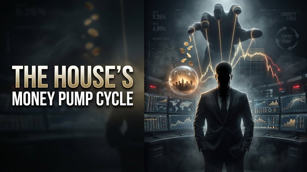 The “House” Money Pump Cycle: Pump–Tighten–Bottom — How Wealth Quietly Changes Hands