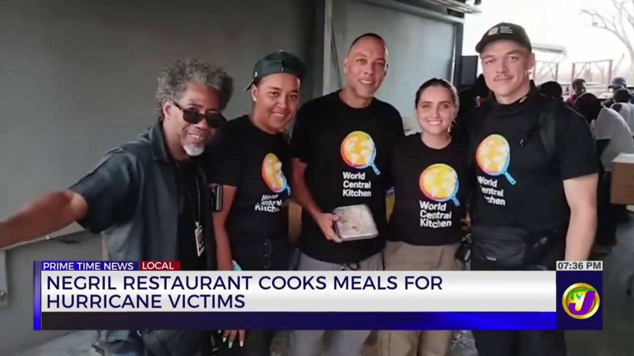 Negril Restaurant Cooks Meals for Hurricane Victims | TVJ News