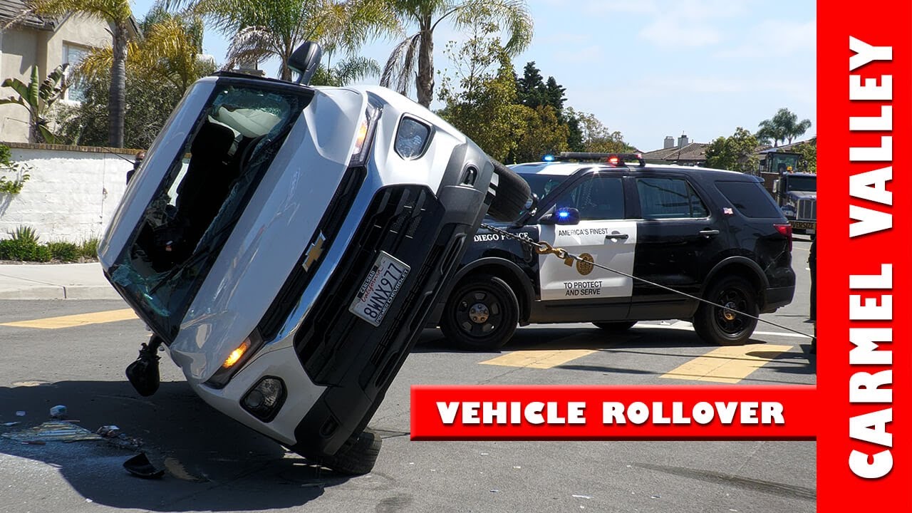 Rescued through windshield of overturned SUV | Carmel Valley 20230622 (4K)