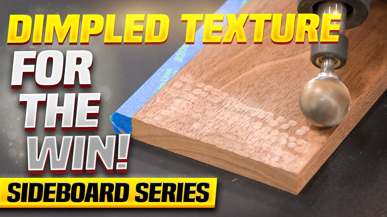 Dimpled Texture for the Win! | Drawer Fronts | Sideboard Pt 9