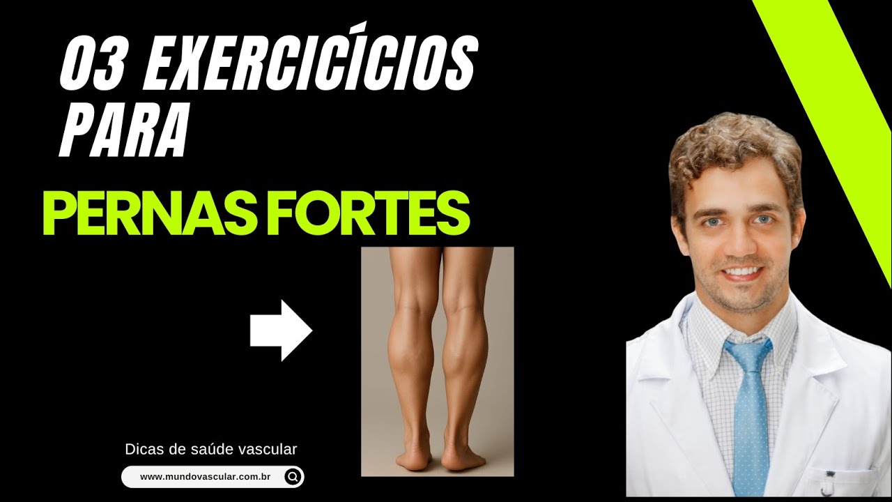 03 exercícios simples para as PERNAS e melhorar suas dores| Fortaleça suas pernas