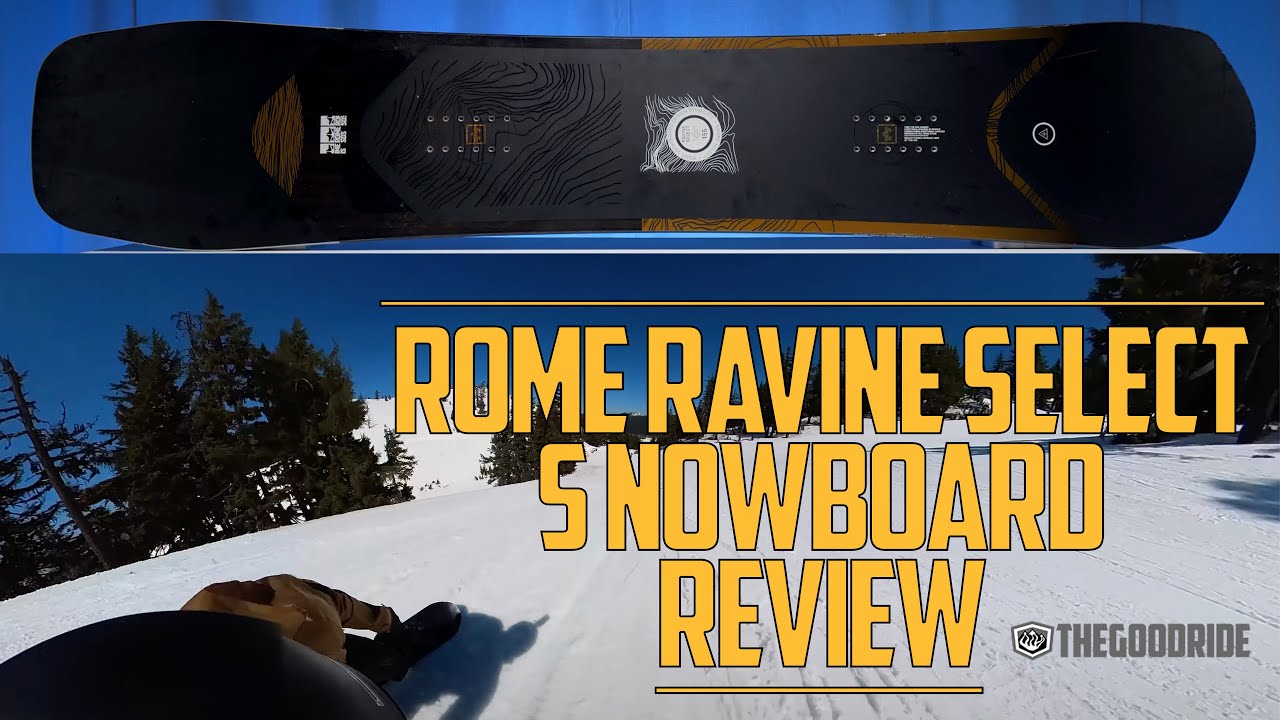 Rome Ravine Select Review - Compared to Ravine and Lib Tech Quiver Killer