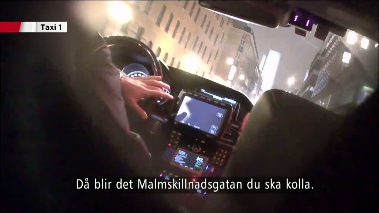 Förare från stora taxibolag del av sexhandeln - Nyheterna (TV4)
