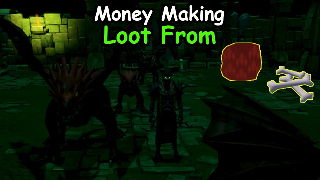 (2021) RuneScape 3 Money Making Guide: LOOT FROM 1 HOUR OF RED DRAGONS!