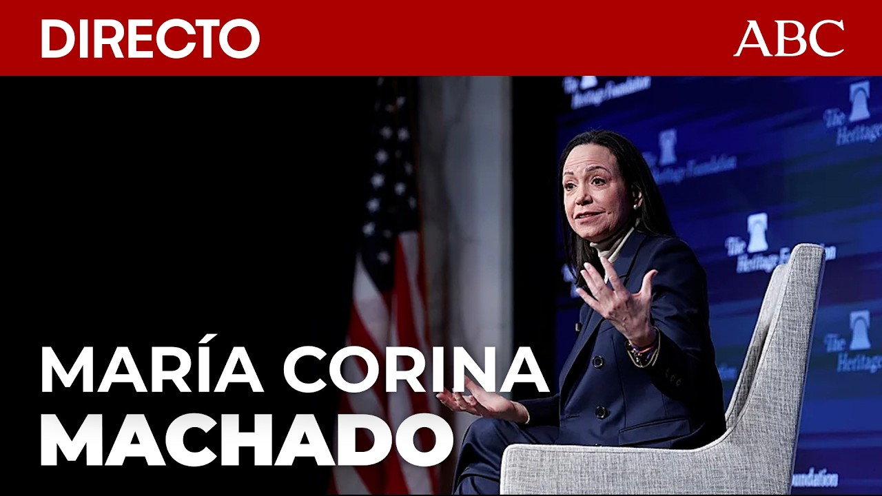 🔴 DIRECTO | Rueda de prensa de María Corina Machado en Chile