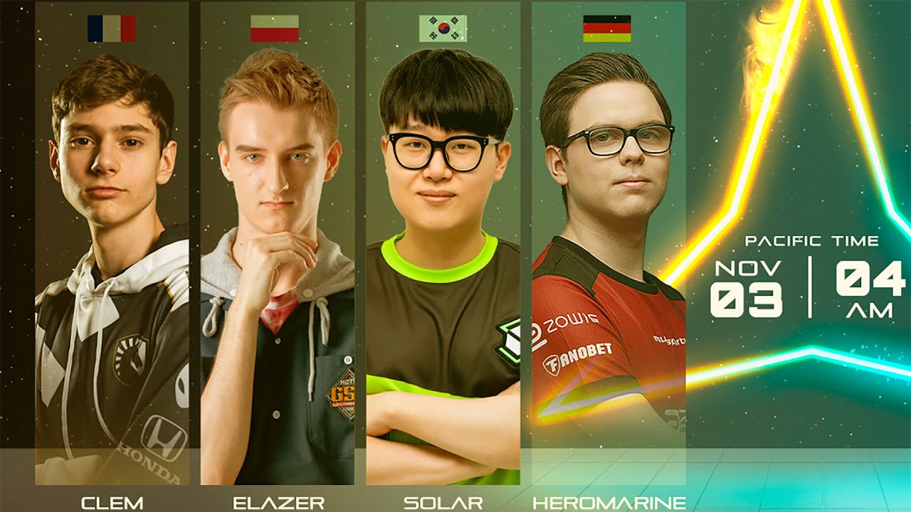 Clem, Elazer, Solar, HeroMarine | Группа A | AfreecaTV Champions Cup