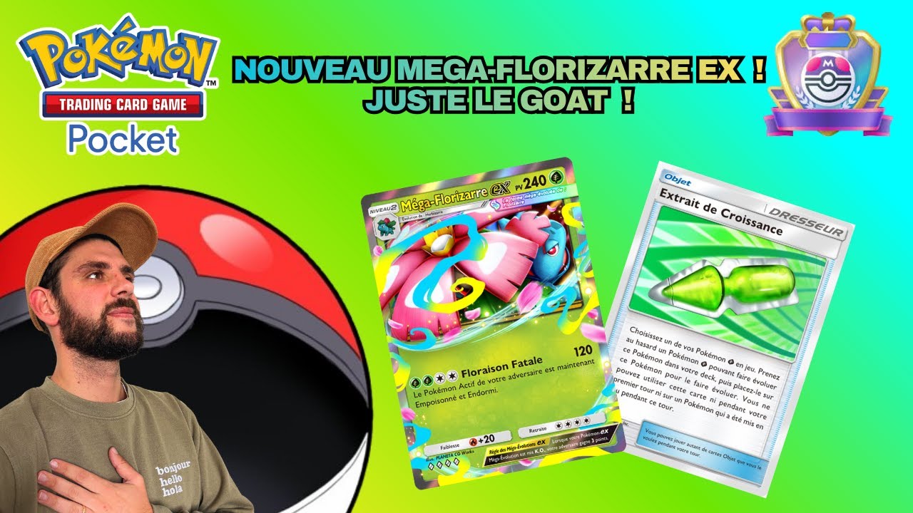 NEW DECK MEGA-FLORIZARRE EX ! Juste LE GOAT ! Pokémon TCG Pocket