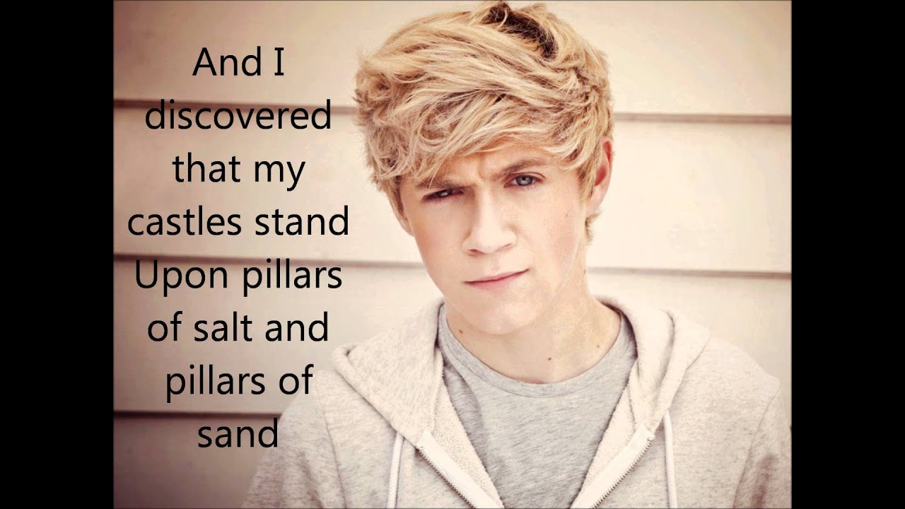 One Direction -Viva La Vida- Lyrics On Screen