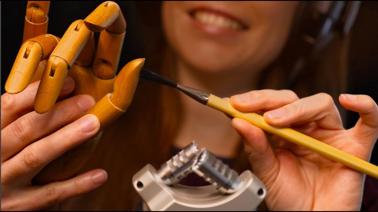 10 Wood Triggers for Sleep | ASMR Cozy Basics to Relax (tapping, scratching, brushing, no talking)