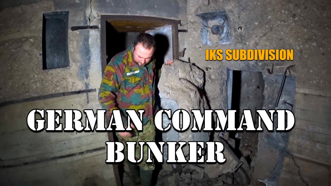 German WW2 Command Post Bunker