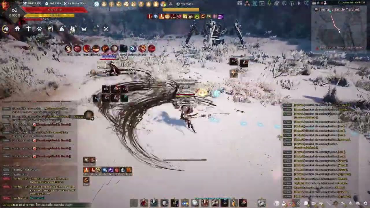 SUCC WARRIOR VS AWAKENING HASHASHIN - PERMA RED -10 M YZRAHID Black Desert Online 2024