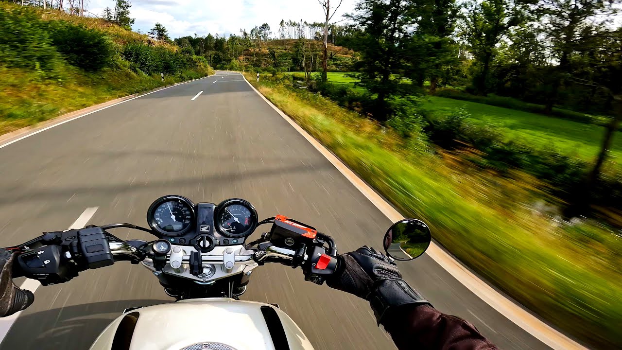 Lovely Tiny Forestroads🌳| HONDA CBF 600 | RIDE POV [4K | RAW SOUND]
