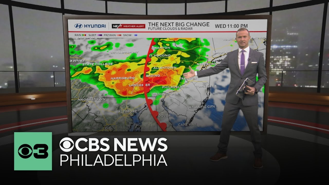 Tracking another round of potentially severe storms in the Philadelphia region | NEXT Weather