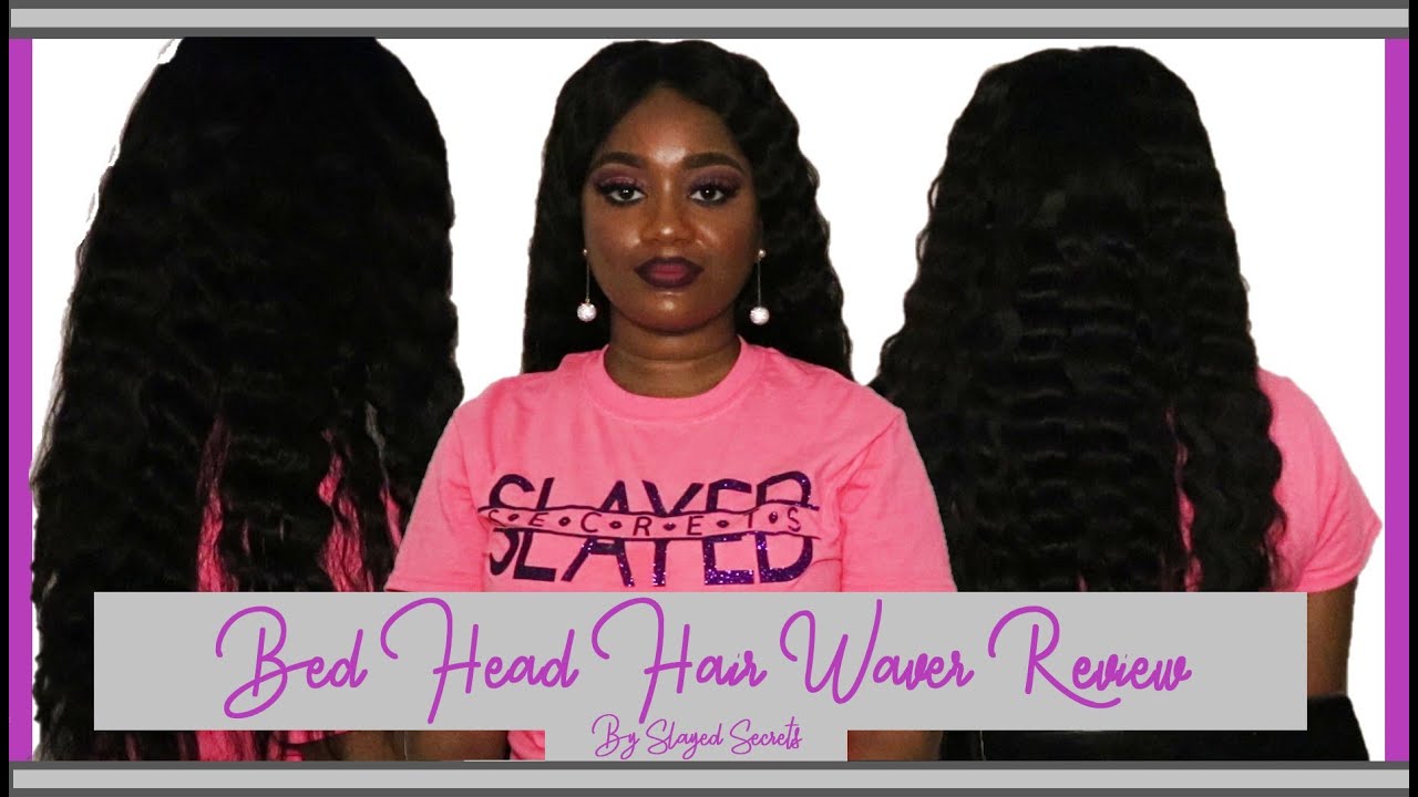 Bed Head Hair Waver Review | Hair Crimper Review ft. Younsolo Hair