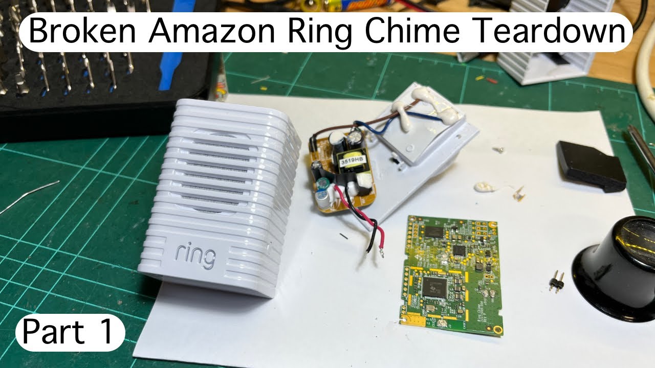 🇺🇸 Amazon Ring Chime Teardown: Part 1 [TCE #0089]