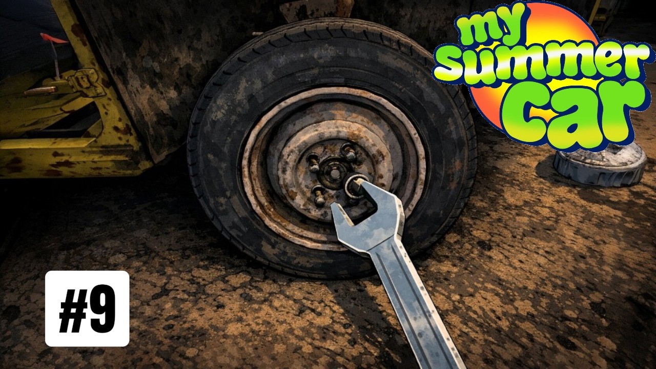 My Summer Car #9 – Nach 30 Std. endlich Reifen