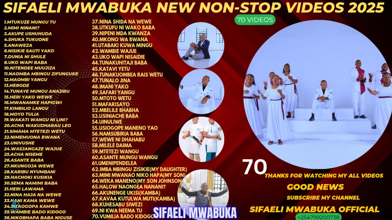 VIDEO ZOOTE ZA MTUMISHI SIFAELI MWABUKA 2025 - NOW WATCH NON,STOP skiza *812*32#