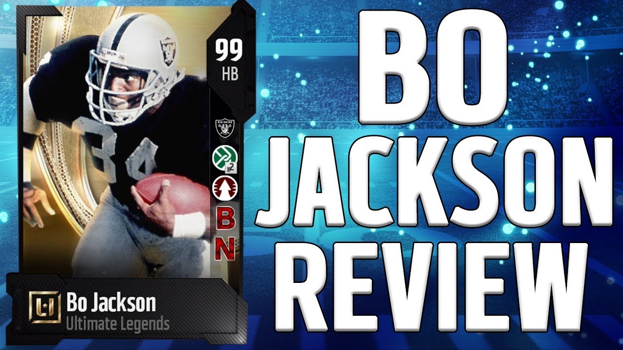 Ultimate Legend Bo Jackson Review | SO MANY RAGE QUITS! | MUT 18