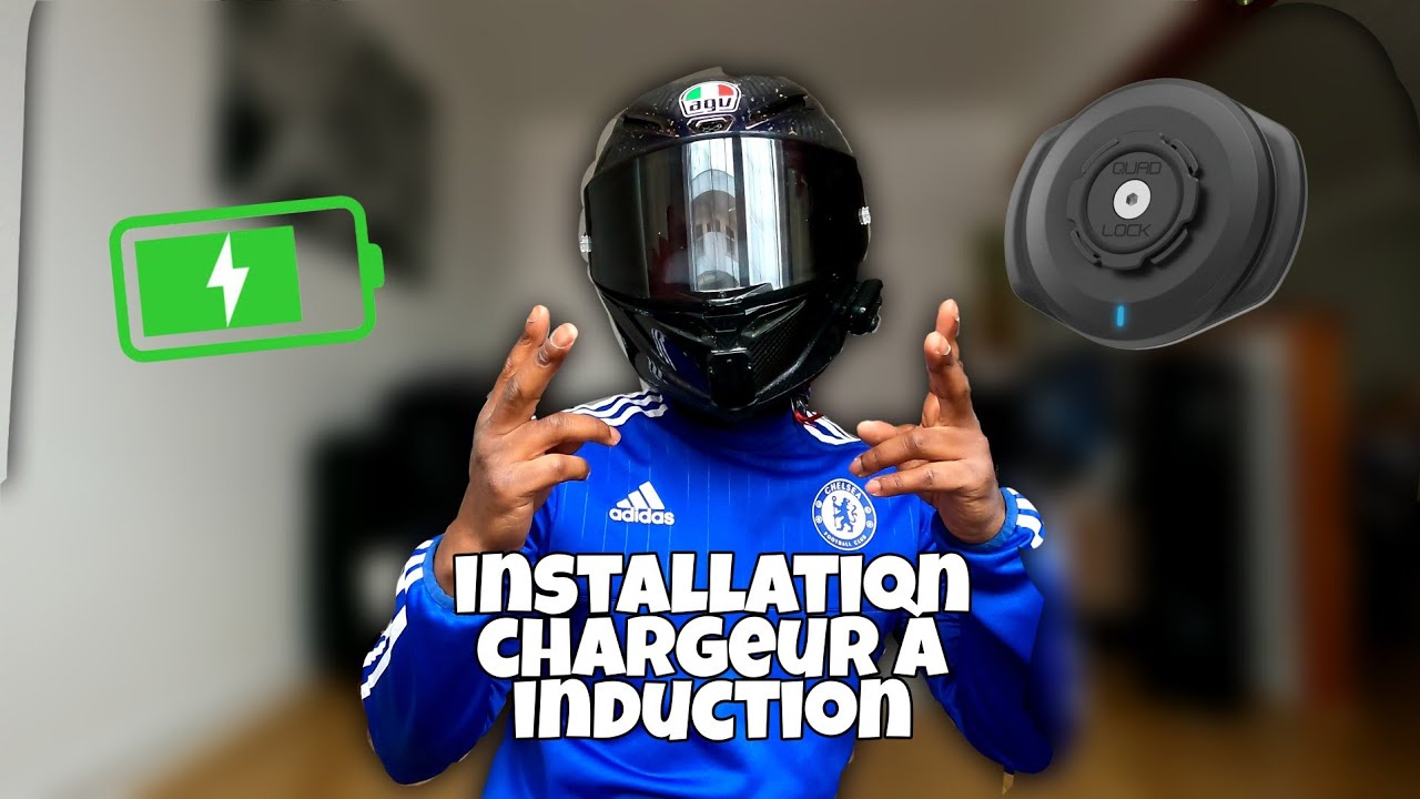 TUTO INSTALLATION CHARGEUR A INDUCTION SUR MA MT09 🔋🪫