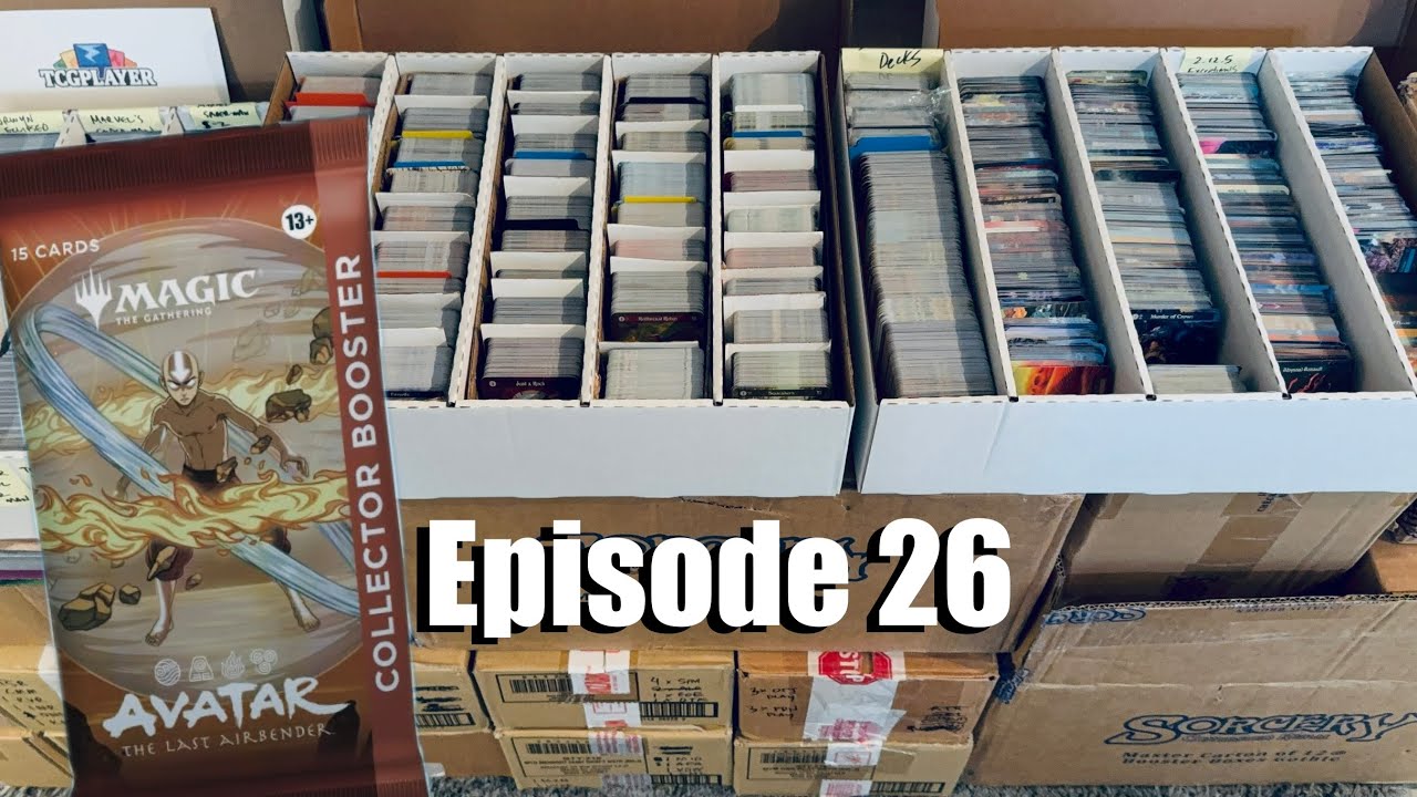 Что продаётся на eBay и TCGPlayer | Эпизод 26 (Бонус: Распаковка коллекционного бустера Avatar)