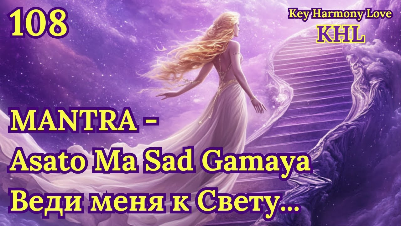 Asato Ma Sad Gamaya |असतो मा सद्गमय  Освобождающая Мантра Просветления #mantra #canting #meditation