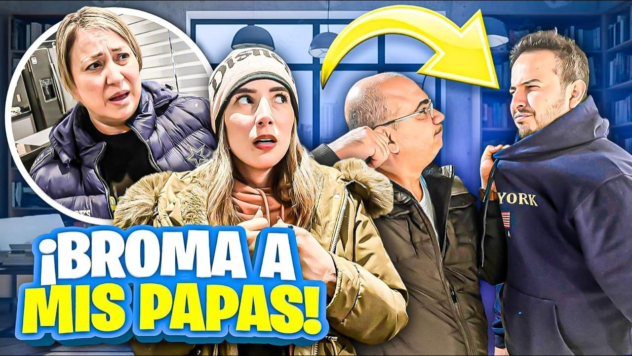 BROMA PESADA a MIS PAPÁS 😂 | Mi ESPOSO ME TRATA MAL | Los Molina