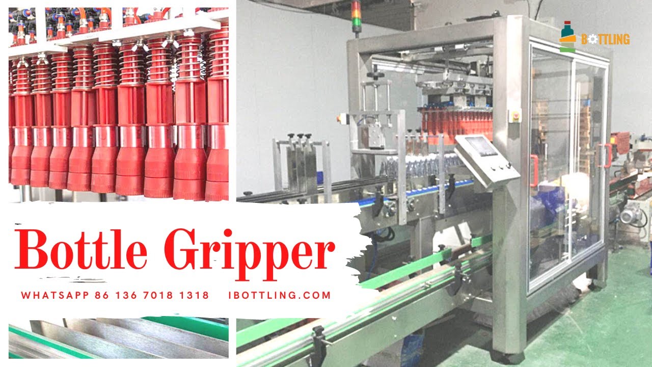 Bottle gripper case packer for beverage bottled water 2022