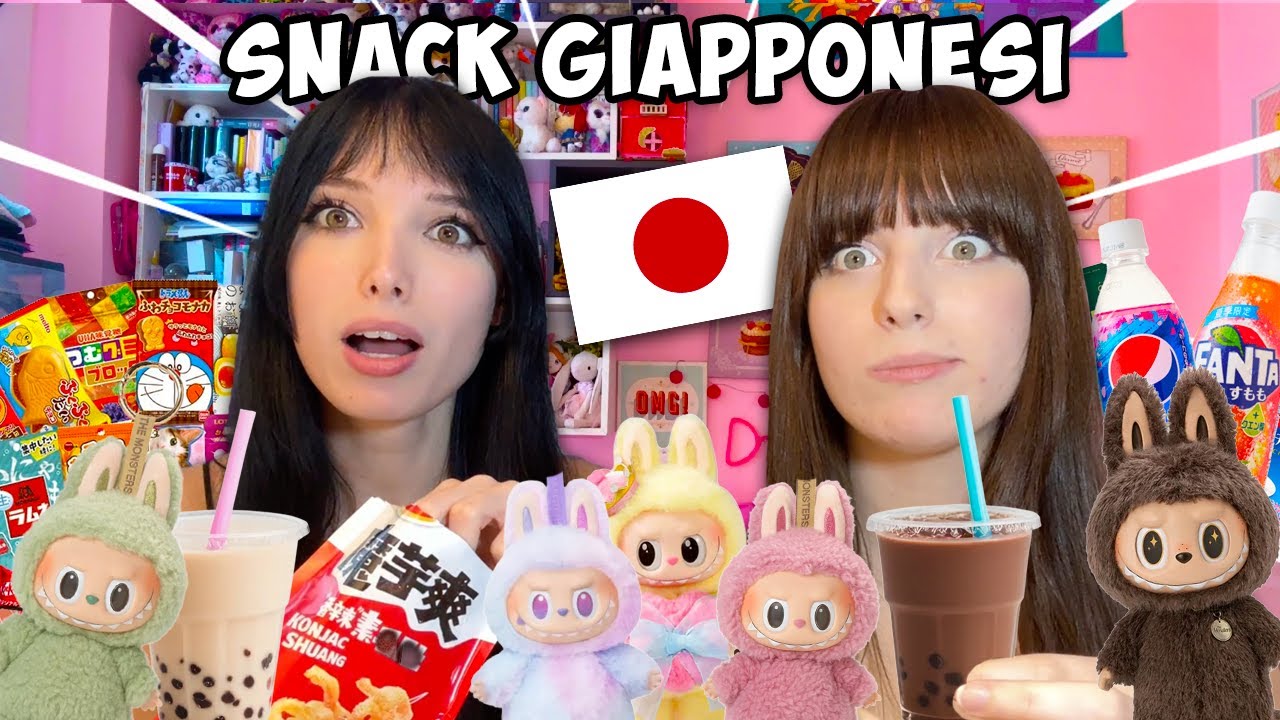 ASSAGGIAMO GLI SNACK GIAPPONESI PIU STRANI! 🇯🇵