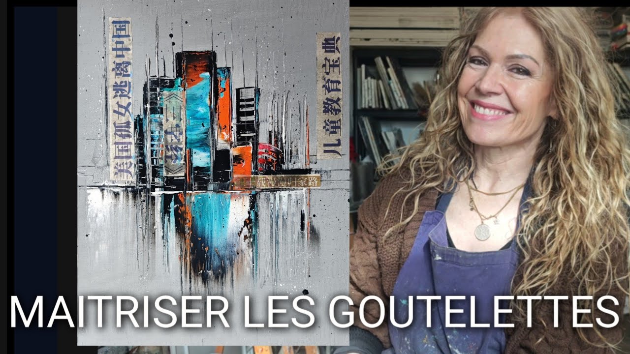 ILLUMINER UN TABLEAU ABSTRAIT par Nelly LESTRADE 