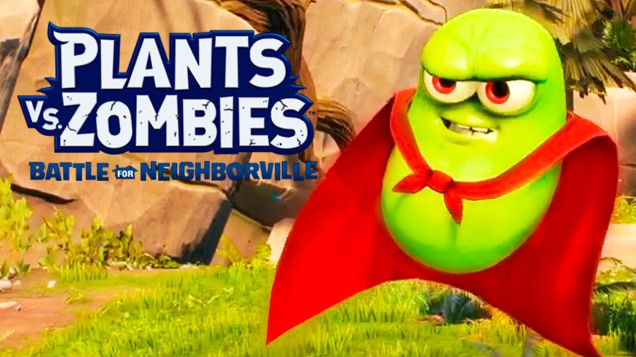 Возвращение SUPER BEAN в Plants vs Zombies Битва за Нейборвиль