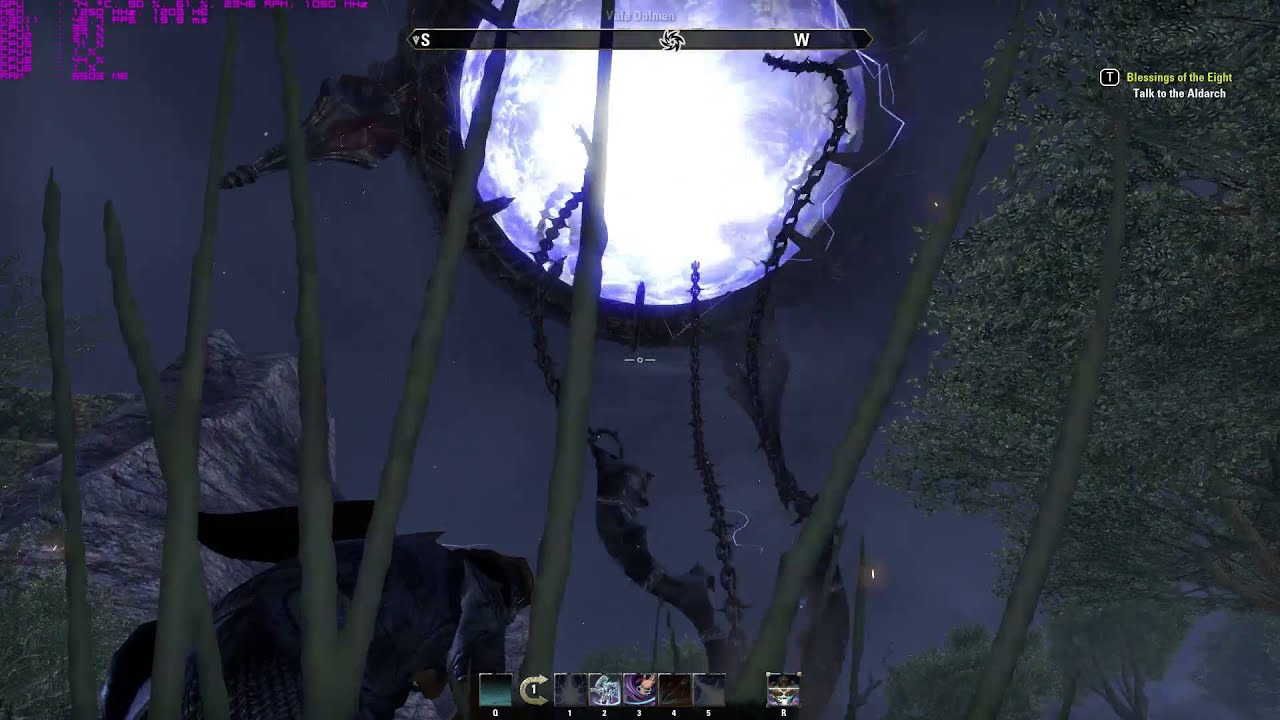The Elder Scrolls Online : Oblivion gate open